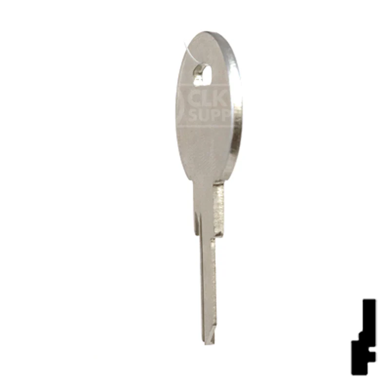 Uncut Key Blank | TriMark | 1608, TM8 - Image 8