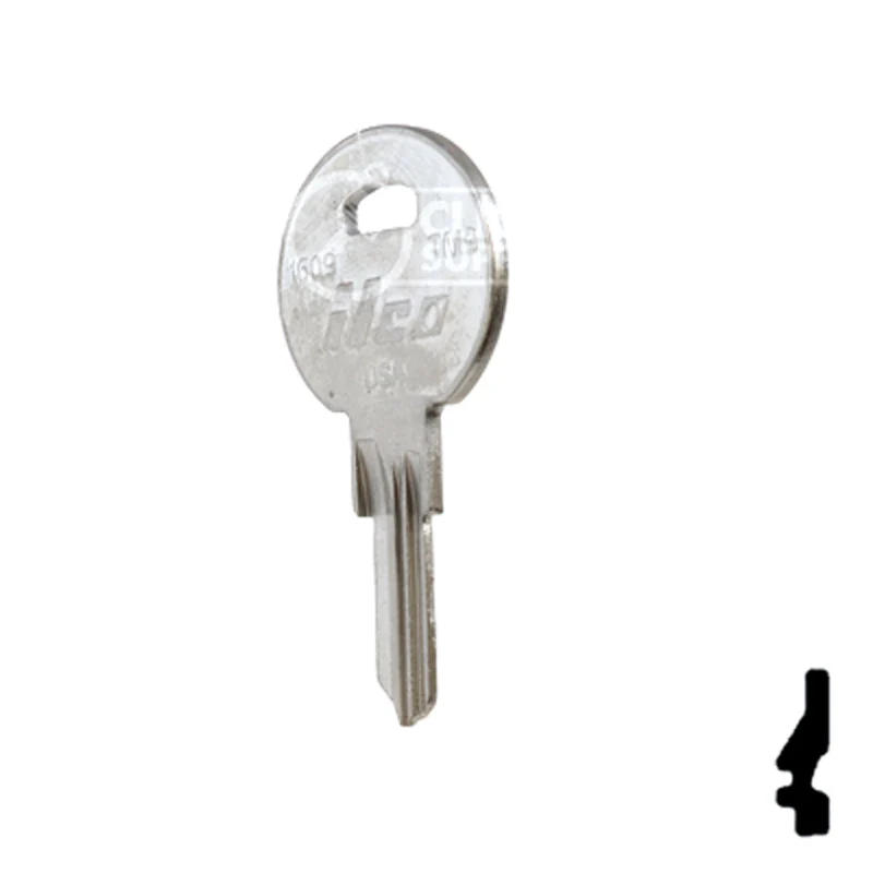 Uncut Key Blank | TriMark | 1609, TM9 - Image 23