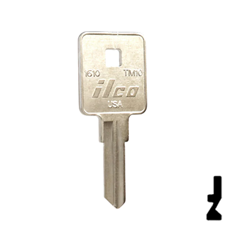 Uncut Key Blank | TriMark | 1610, TM10 - Image 3