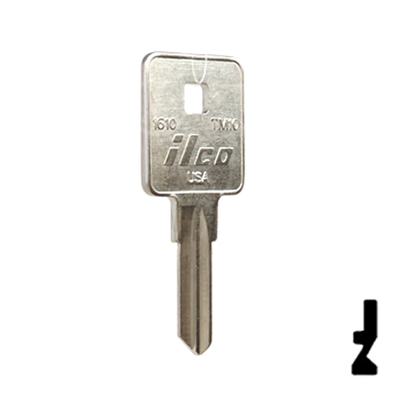 Uncut Key Blank | TriMark | 1610, TM10 - Image 4