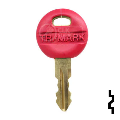 Precut Key Blank | TriMark | 1622, KS201, 2P Master (Red) - Image 13