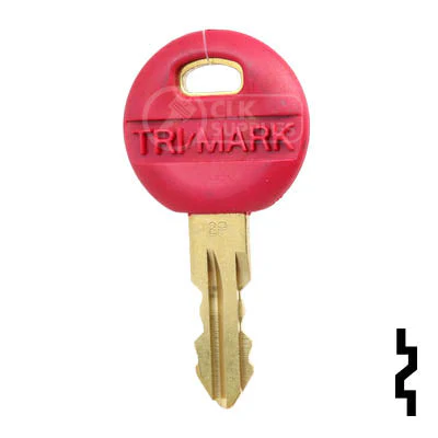 Precut Key Blank | TriMark | 1622, KS201, 2P Master (Red) - Image 24
