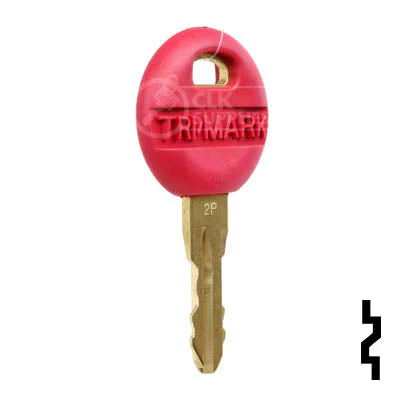 Precut Key Blank | TriMark | 1622, KS201, 2P Master (Red) - Image 4