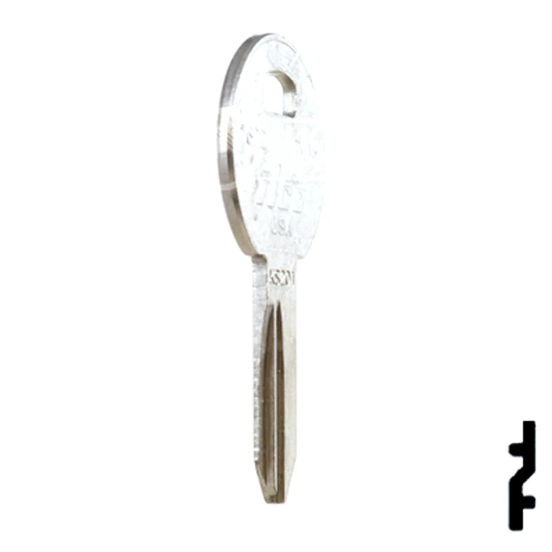 Uncut Key Blank | TriMark | 1622, TM14 - Image 6