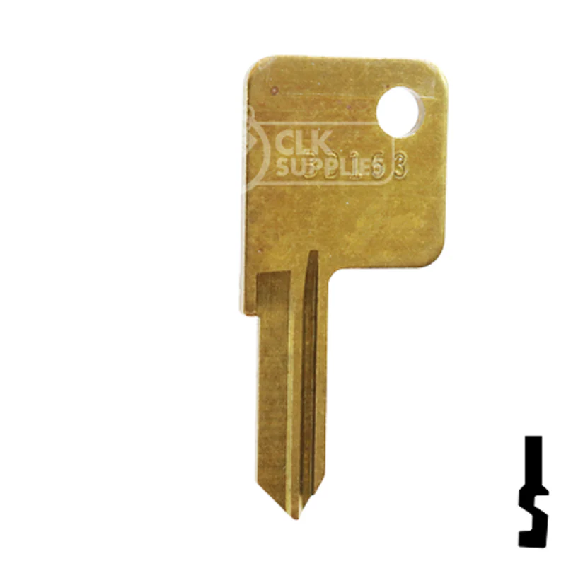 Uncut Key Blank | TriMark | BD163 - Image 2
