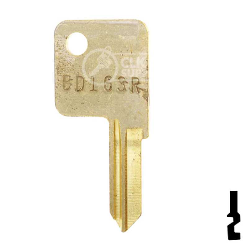 Uncut Key Blank | TriMark | BD163R - Image 24