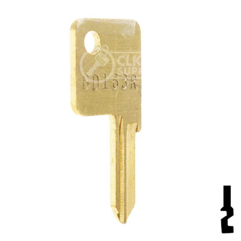 Uncut Key Blank | TriMark | BD163R - Image 4