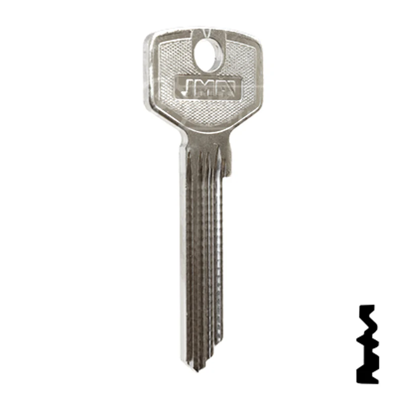 Uncut Key Blank | Trio Ving | BD187 - Image 3