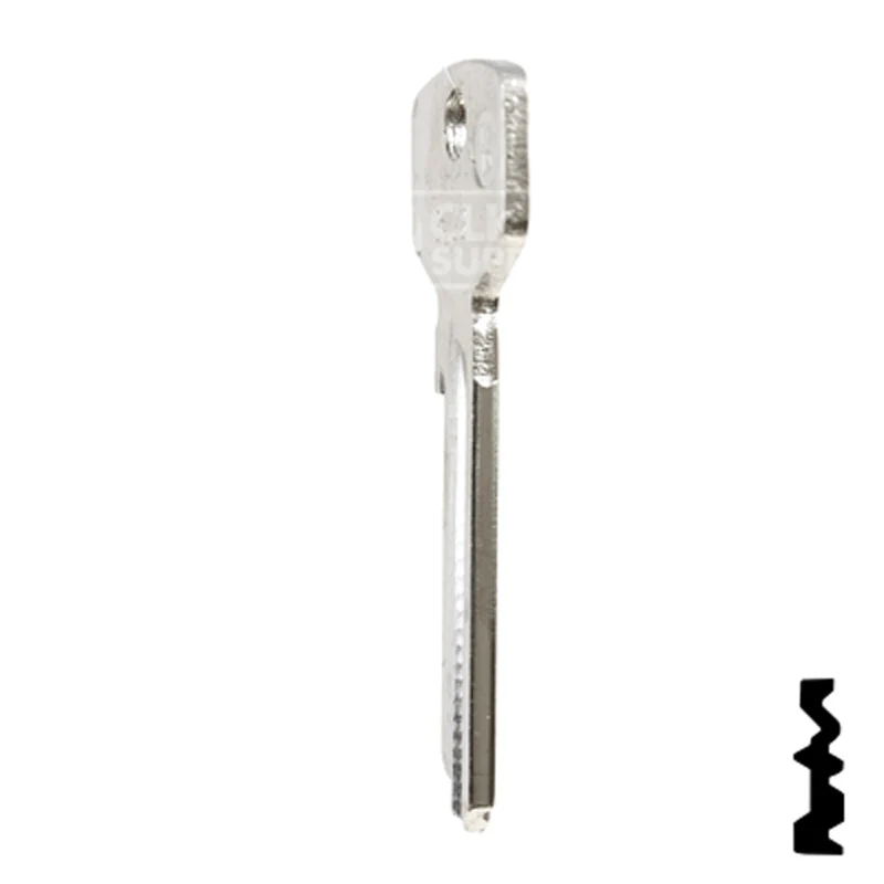 Uncut Key Blank | Trio Ving | BD187 - Image 8