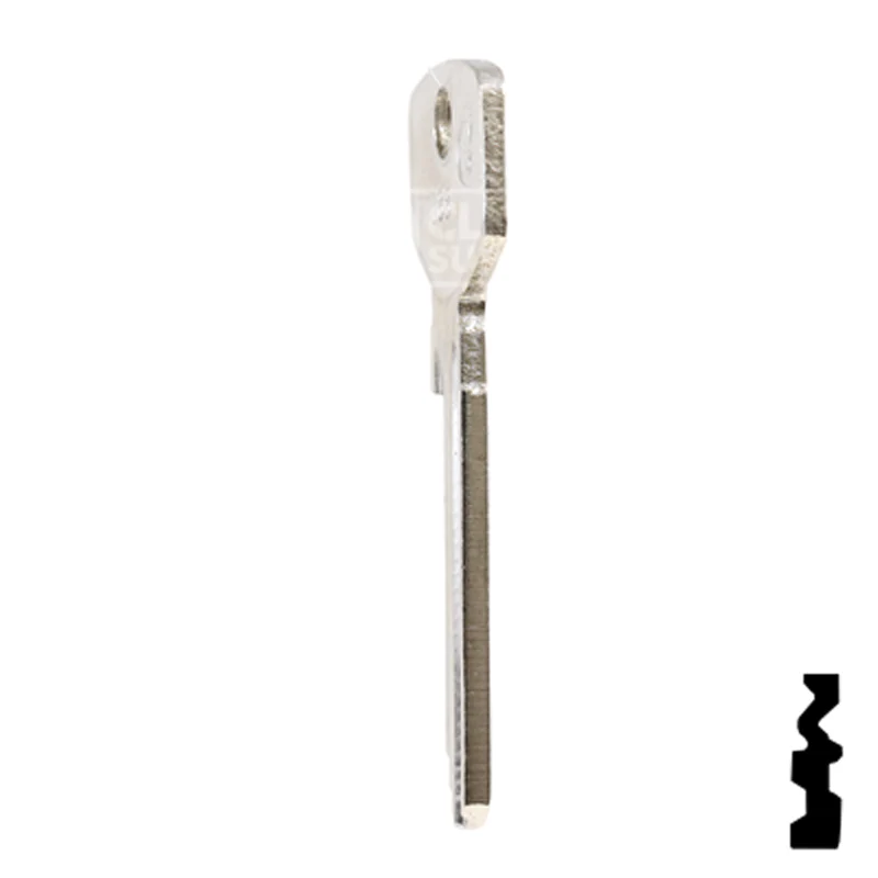 Uncut Key Blank | Trio Ving | BD188 - Image 8