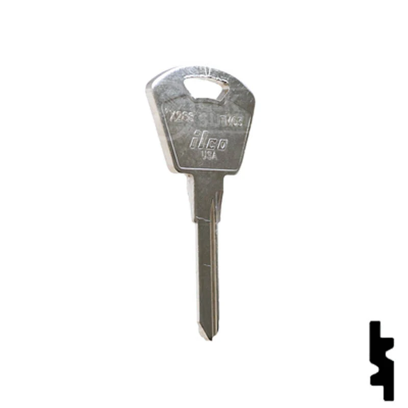 Uncut Key Blank | Triumph Motorcycle | X288, TMC3 - Image 4