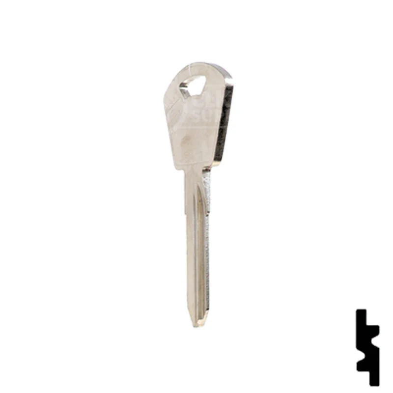 Uncut Key Blank | Triumph Motorcycle | X288, TMC3 - Image 9