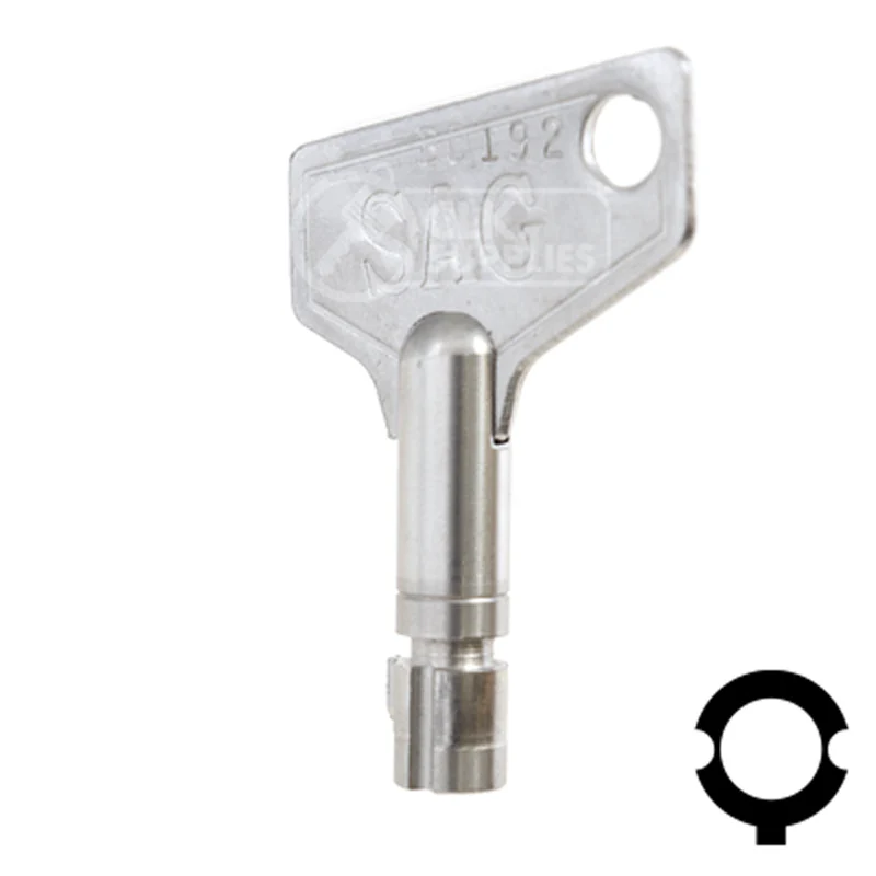 Uncut Key Blank | TSAG | BD192 - Image 11