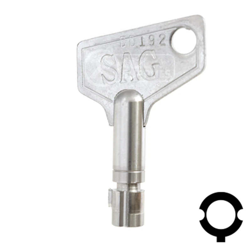 Uncut Key Blank | TSAG | BD192 - Image 12