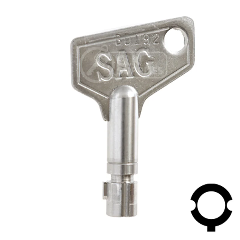 Uncut Key Blank | TSAG | BD192 - Image 14