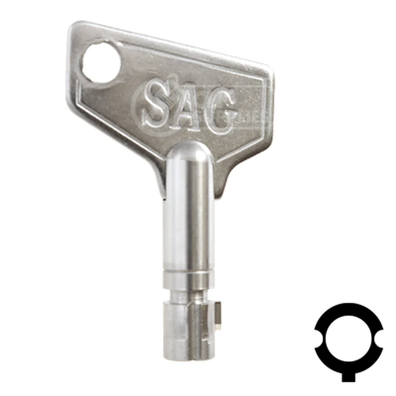 Uncut Key Blank | TSAG | BD192 - Image 2
