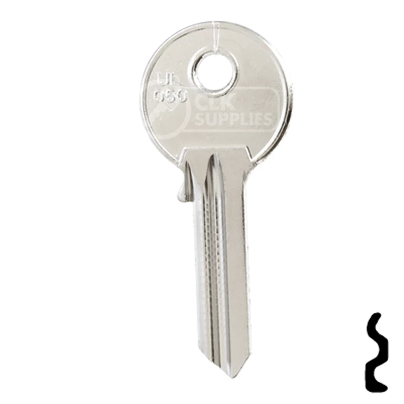 Uncut Key Blank | Universal | UL050-SI - Image 12