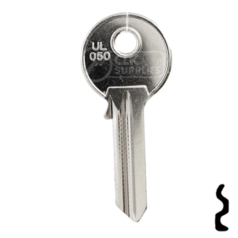 Uncut Key Blank | Universal | UL050-SI - Image 13