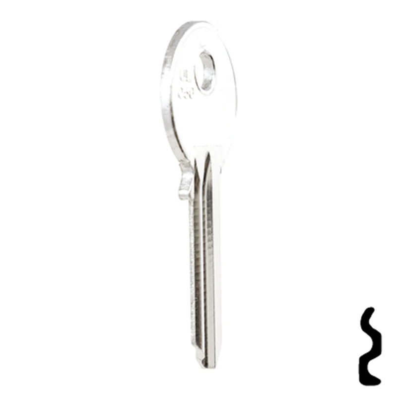 Uncut Key Blank | Universal | UL050-SI - Image 17
