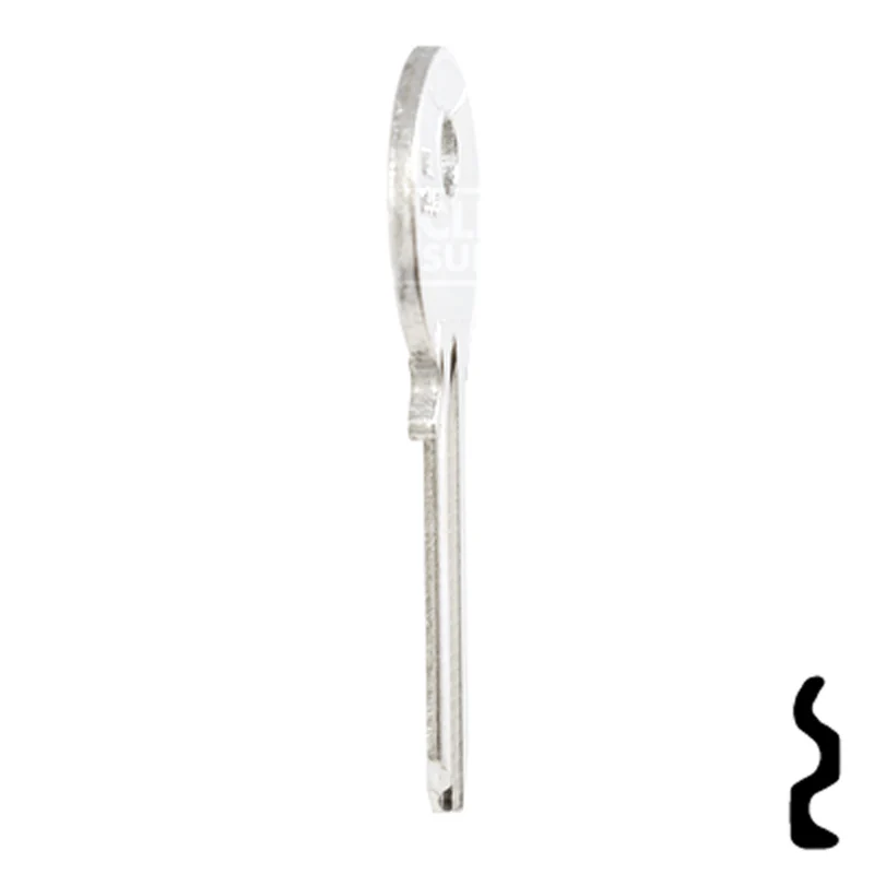 Uncut Key Blank | Universal | UL050-SI - Image 18