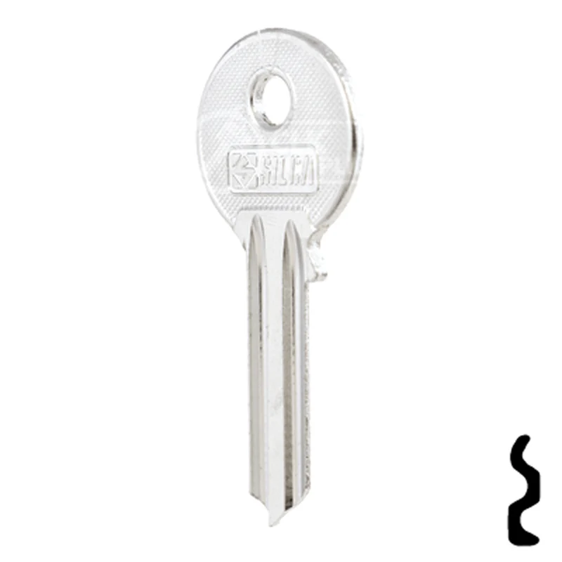 Uncut Key Blank | Universal | UL050-SI - Image 22