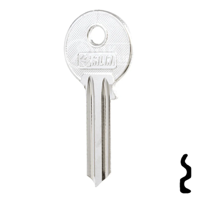 Uncut Key Blank | Universal | UL050-SI - Image 23