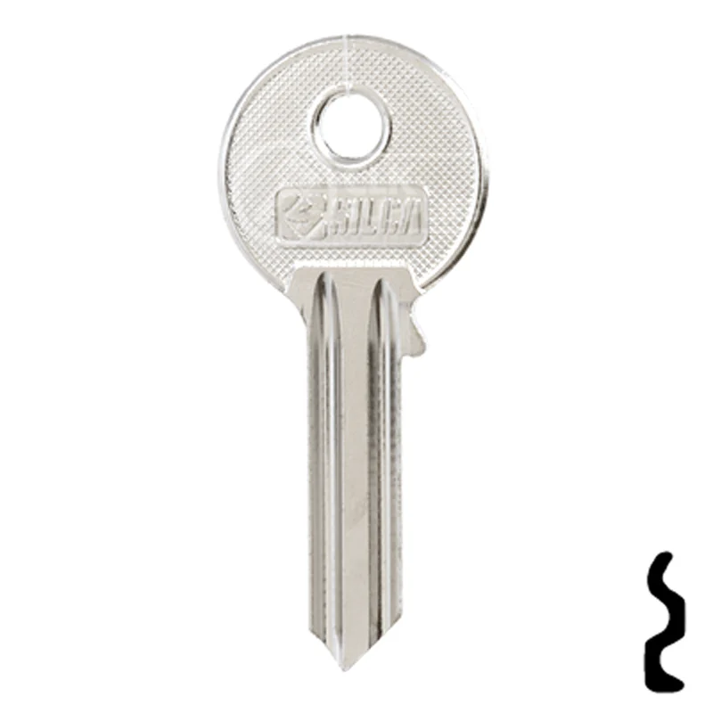 Uncut Key Blank | Universal | UL050-SI - Image 24