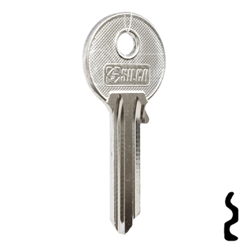 Uncut Key Blank | Universal | UL050-SI - Image 3