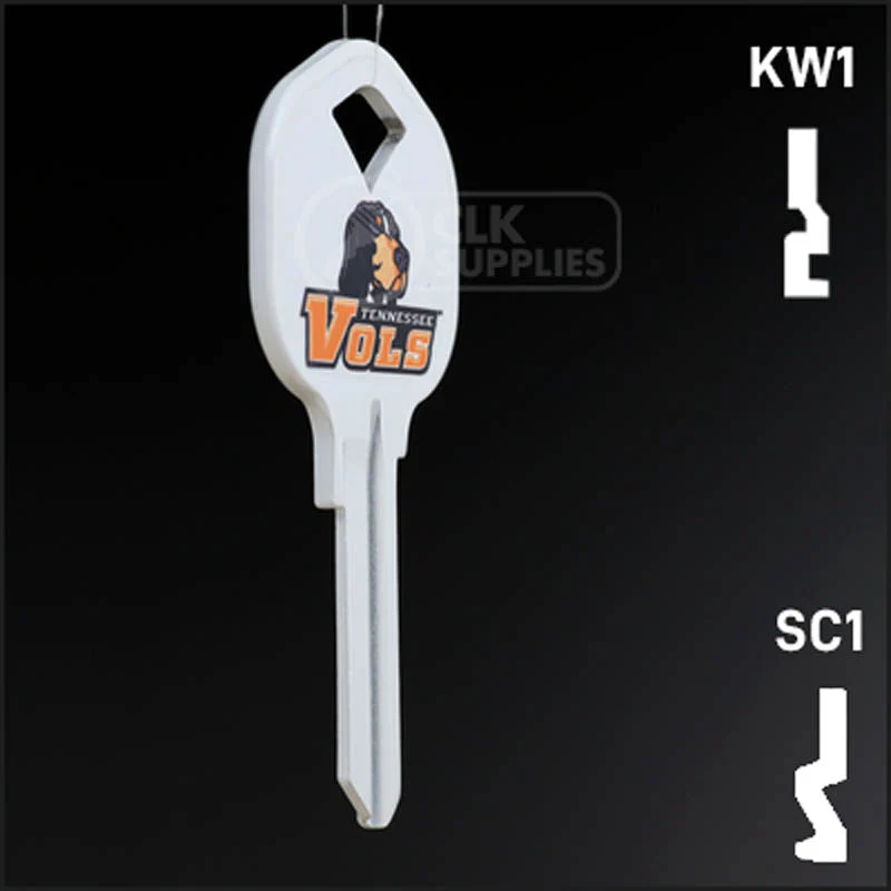 Uncut Key Blank | University of Tennessee | Choose Keyway - Image 17