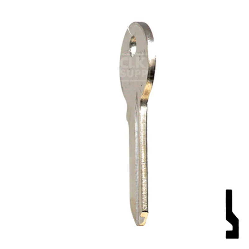 Uncut Key Blank | Viro | 191A - Image 20
