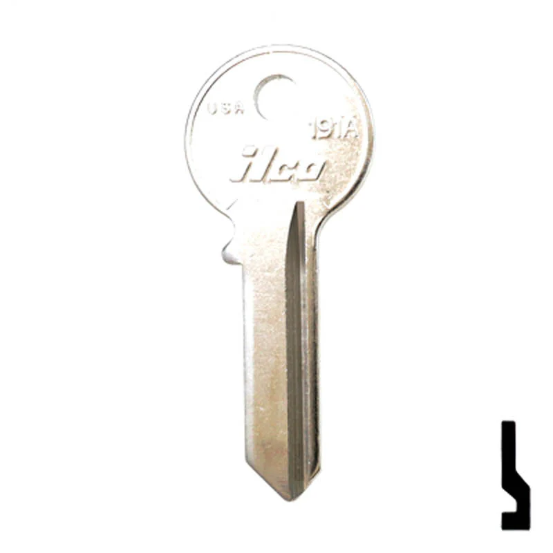 Uncut Key Blank | Viro | 191A - Image 24