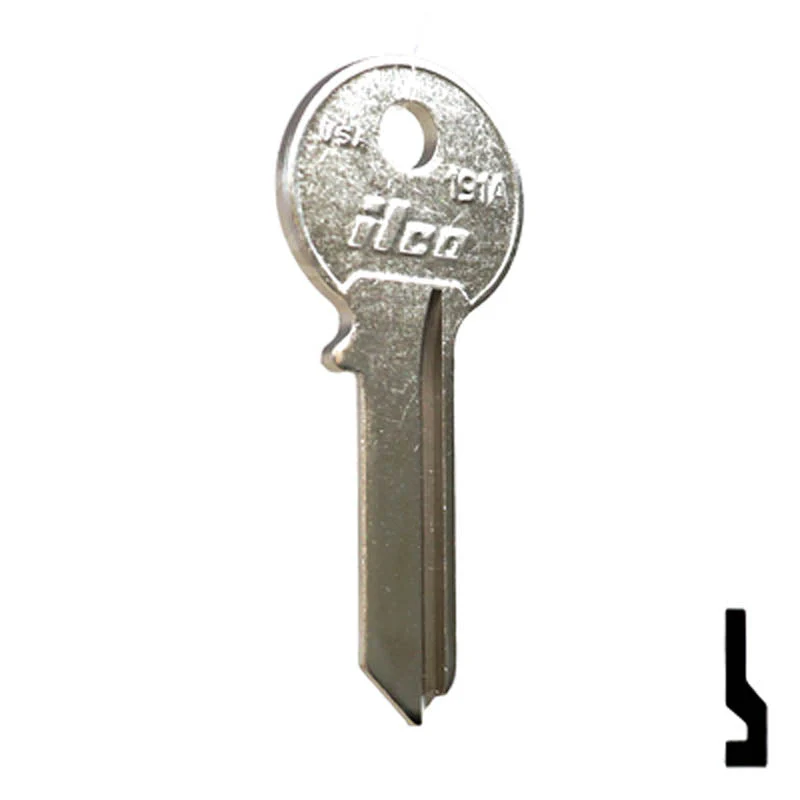 Uncut Key Blank | Viro | 191A - Image 3