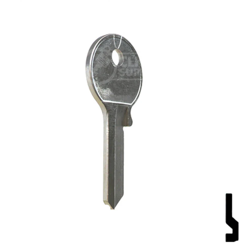 Uncut Key Blank | Viro | VR2, VR91 - Image 17
