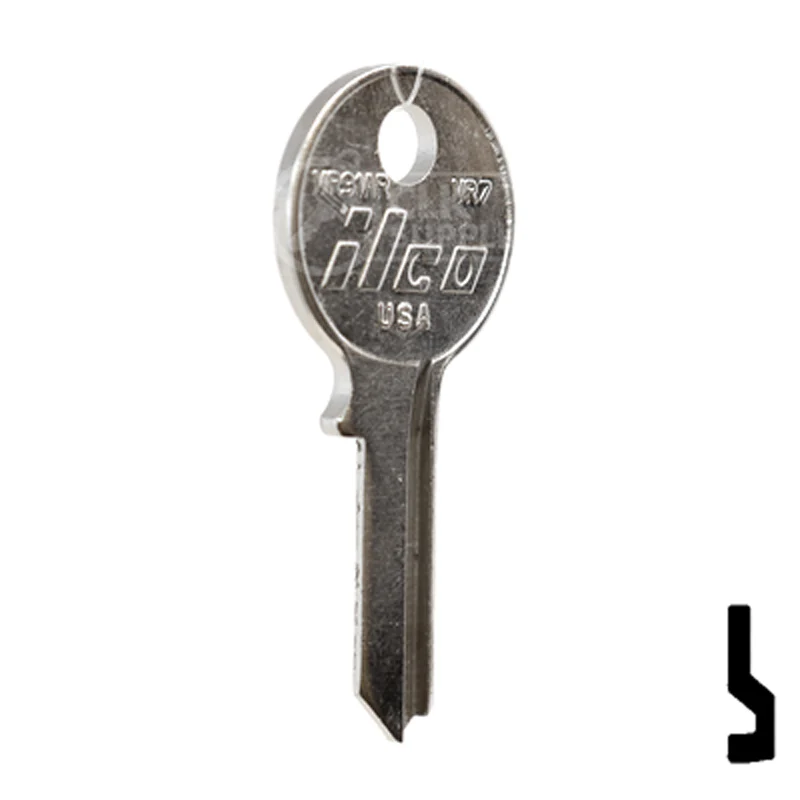 Uncut Key Blank | Viro | VR91AR, VR7 - Image 4