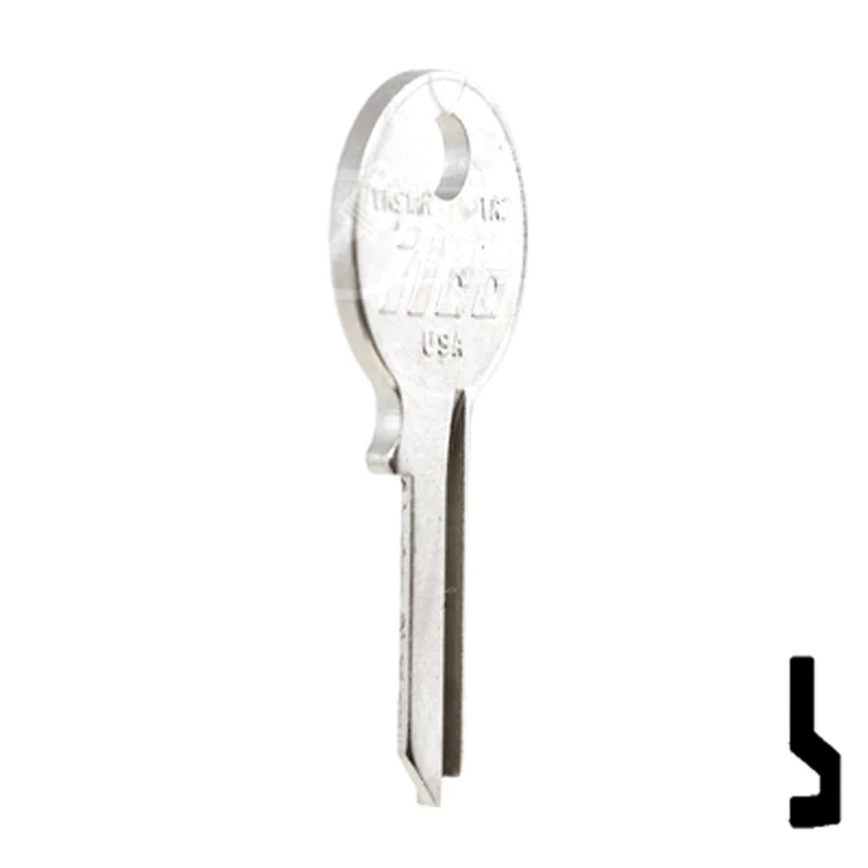 Uncut Key Blank | Viro | VR91AR, VR7 - Image 5