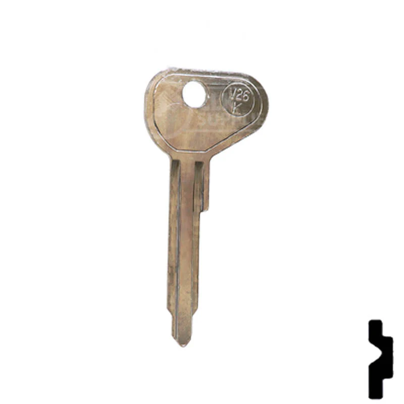 Uncut Key Blank | Volkswagen | VW67 - Image 15