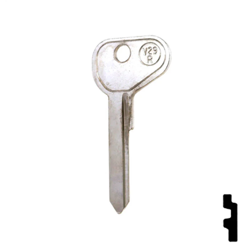 Uncut Key Blank | Volkswagen | VW71A, V29R - Image 12