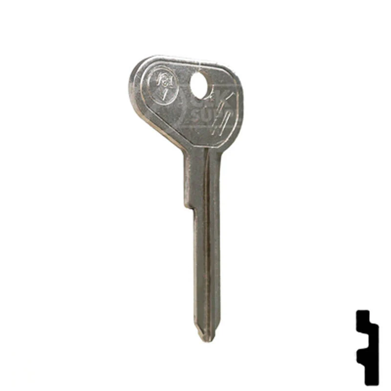 Uncut Key Blank | Volkswagen | VW71A, V29R - Image 4
