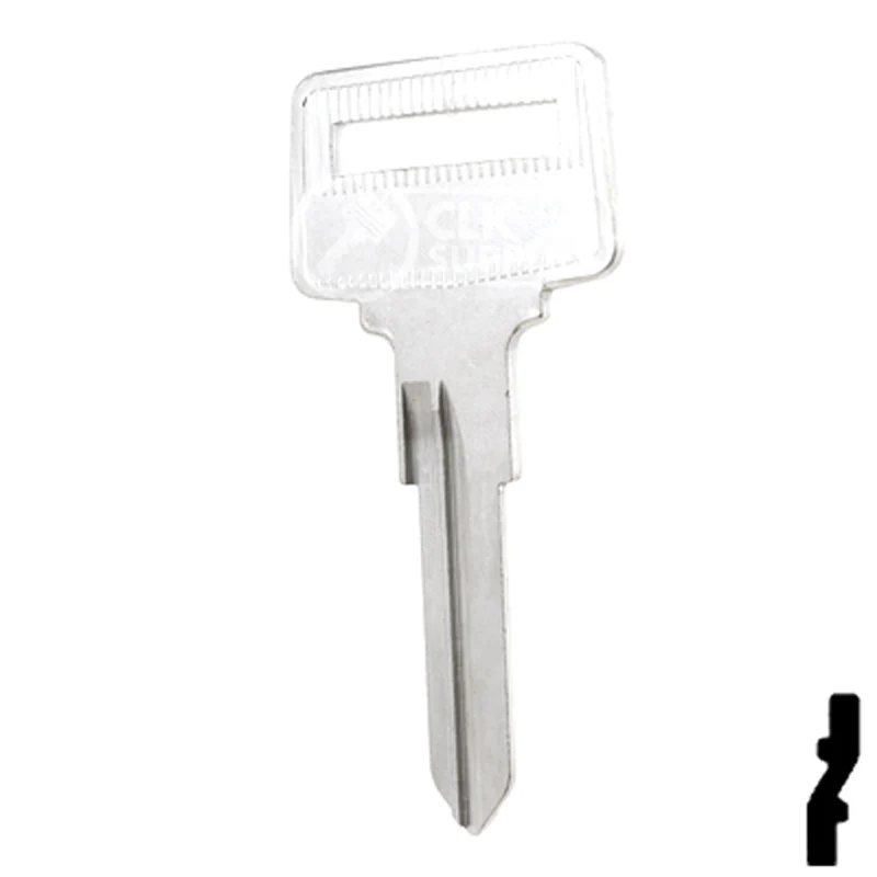 Uncut Key Blank | Volvo | X140, VL8 - Image 11