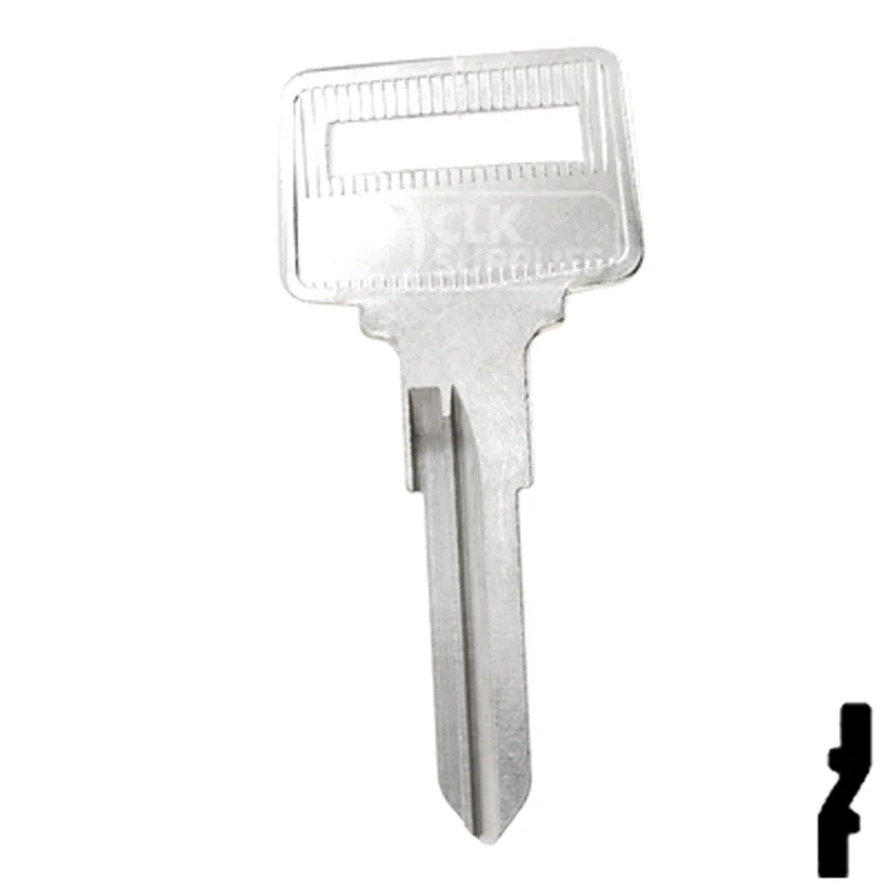 Uncut Key Blank | Volvo | X140, VL8 - Image 12