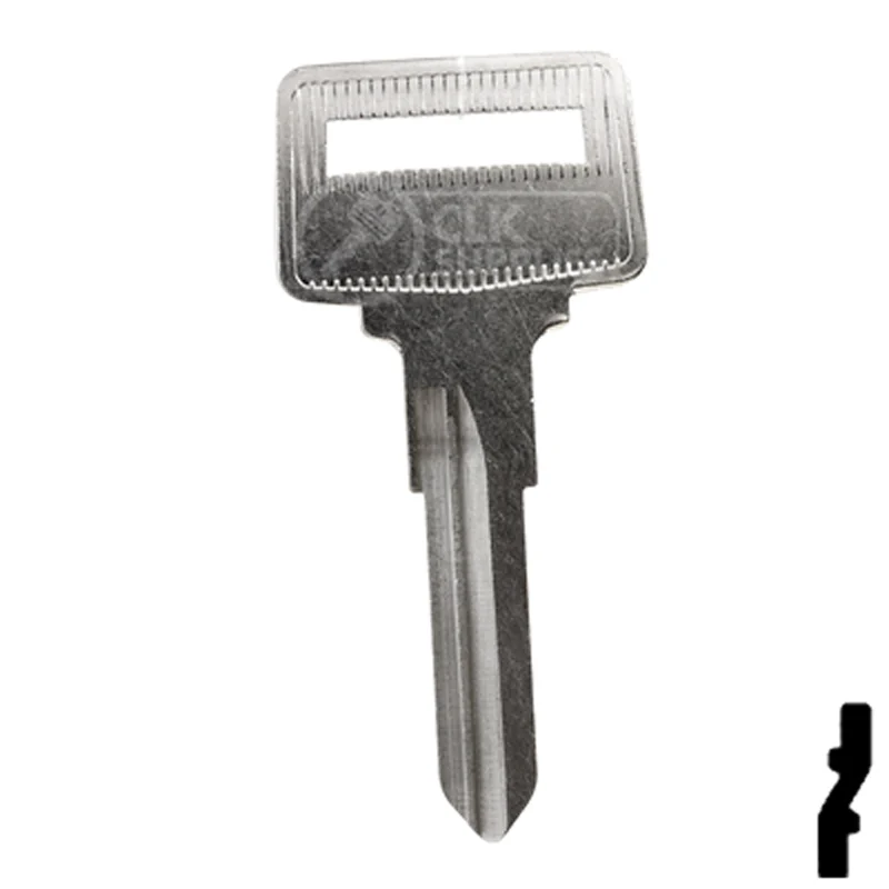 Uncut Key Blank | Volvo | X140, VL8 - Image 13