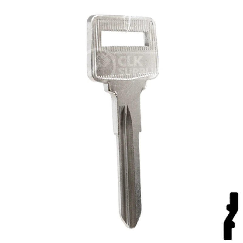 Uncut Key Blank | Volvo | X140, VL8 - Image 16