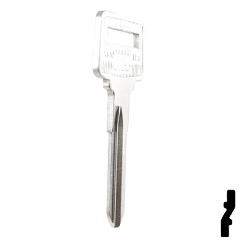 Uncut Key Blank | Volvo | X140, VL8 - Image 5
