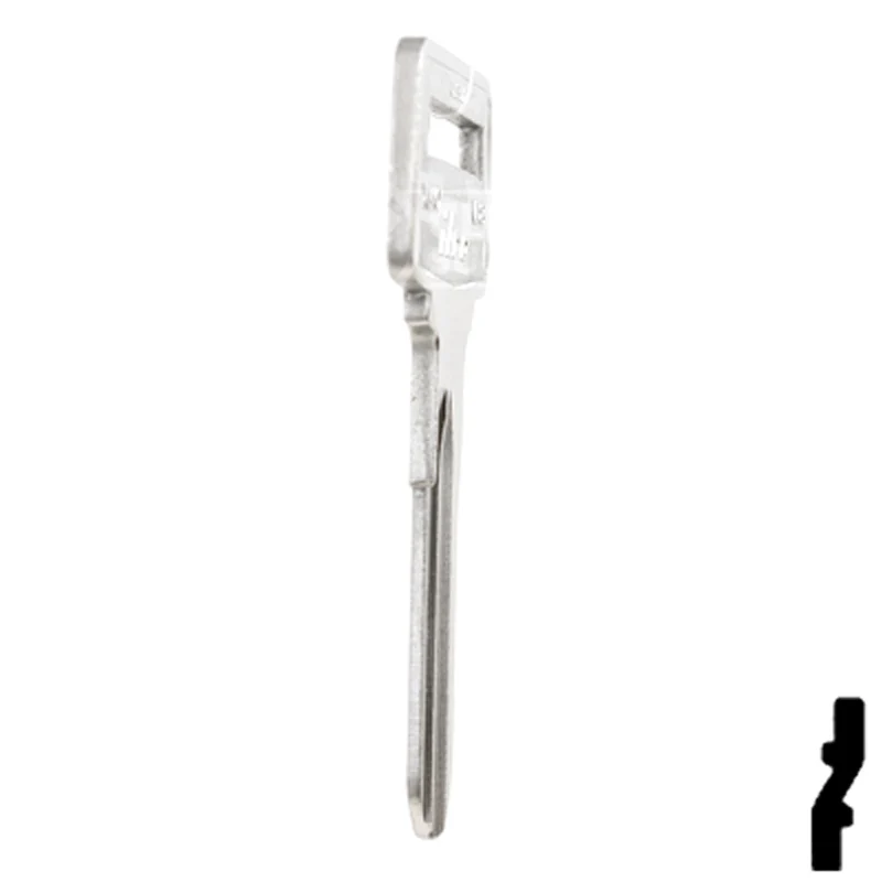 Uncut Key Blank | Volvo | X140, VL8 - Image 6