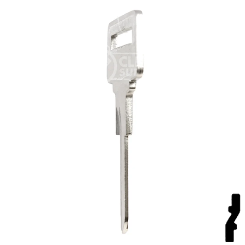 Uncut Key Blank | Volvo | X140, VL8 - Image 8