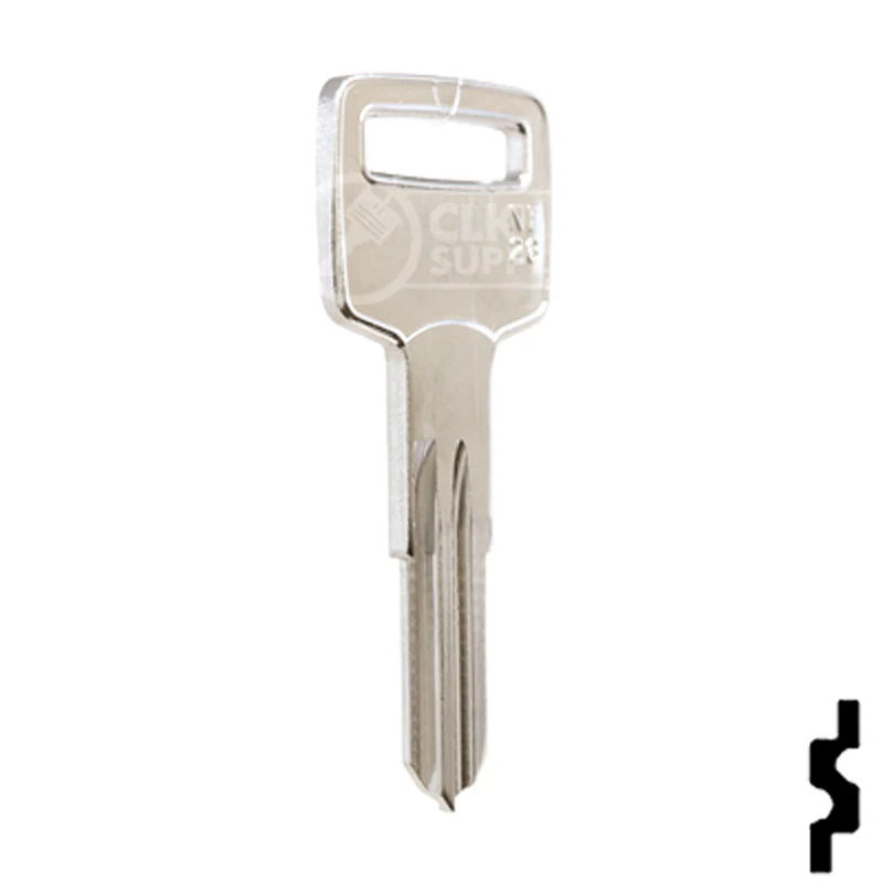 Uncut Key Blank | Volvo | X30, VO73S - Image 16