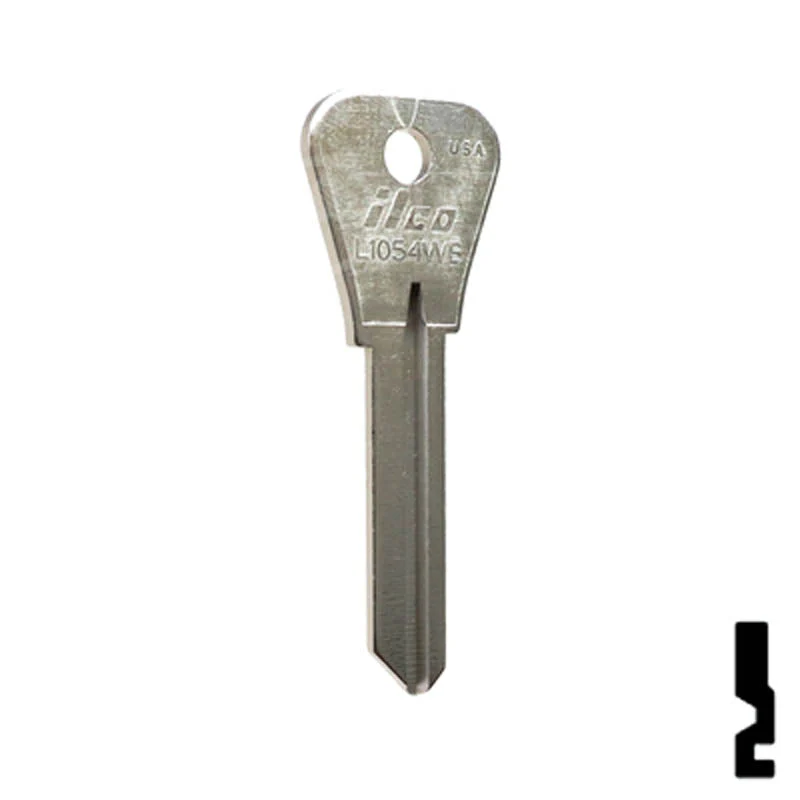 Uncut Key Blank | Weiser | L1054WB - Image 3