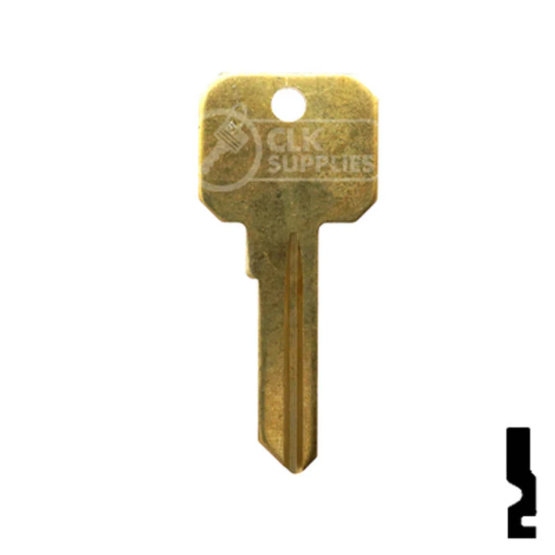 Uncut Neuter Bow Key Blank | Weiser | WR3, WR5