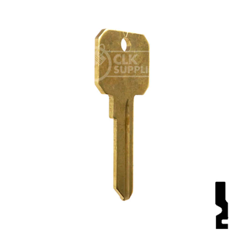 Uncut Neuter Bow Key Blank | Weiser | WR3, WR5 - Image 4