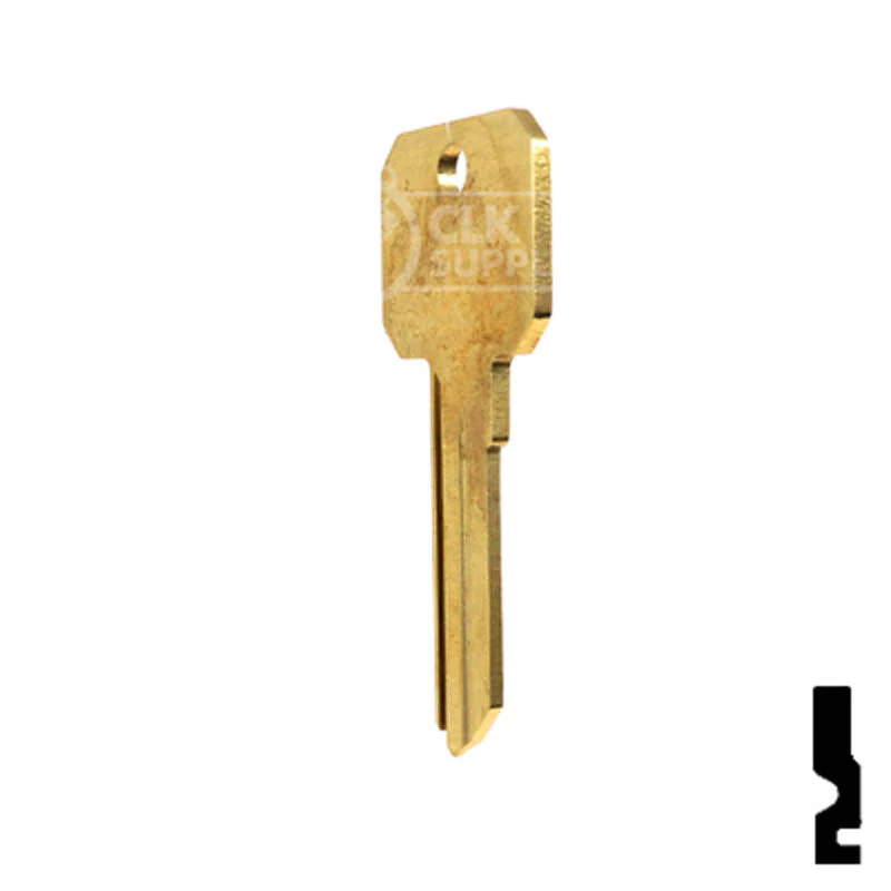 Uncut Neuter Bow Key Blank | Weiser | WR3, WR5 - Image 9